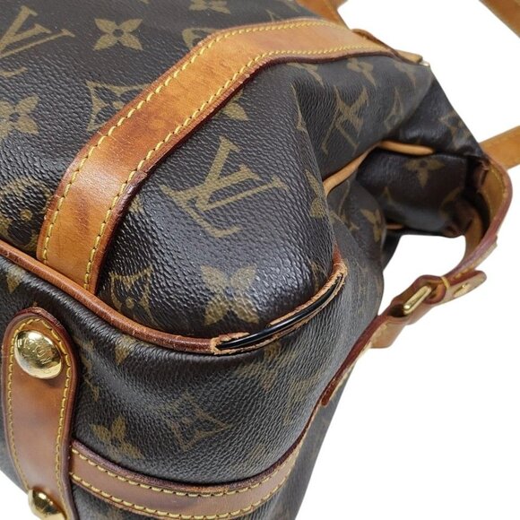 119435BQ (X6) Louis Vuitton Tote Bag Stresa PM Brown Monogram - Picture 5 of 9